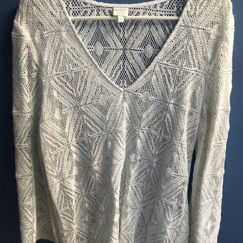 Milly Mykonos Crochet Tunic - Picture 7 of 8